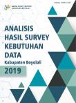 Analysis For The Survey Results Of Data Requirement Boyolali Regency 2019